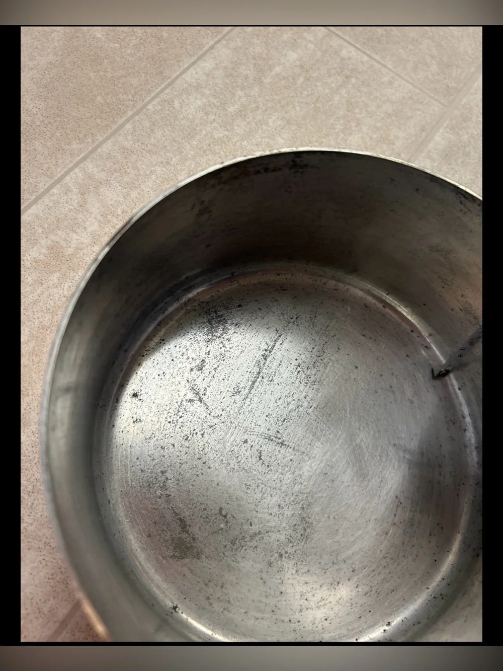 Made In France Copper Saucepan Pot 7.25 inch diameter Stylish Clean Cooking